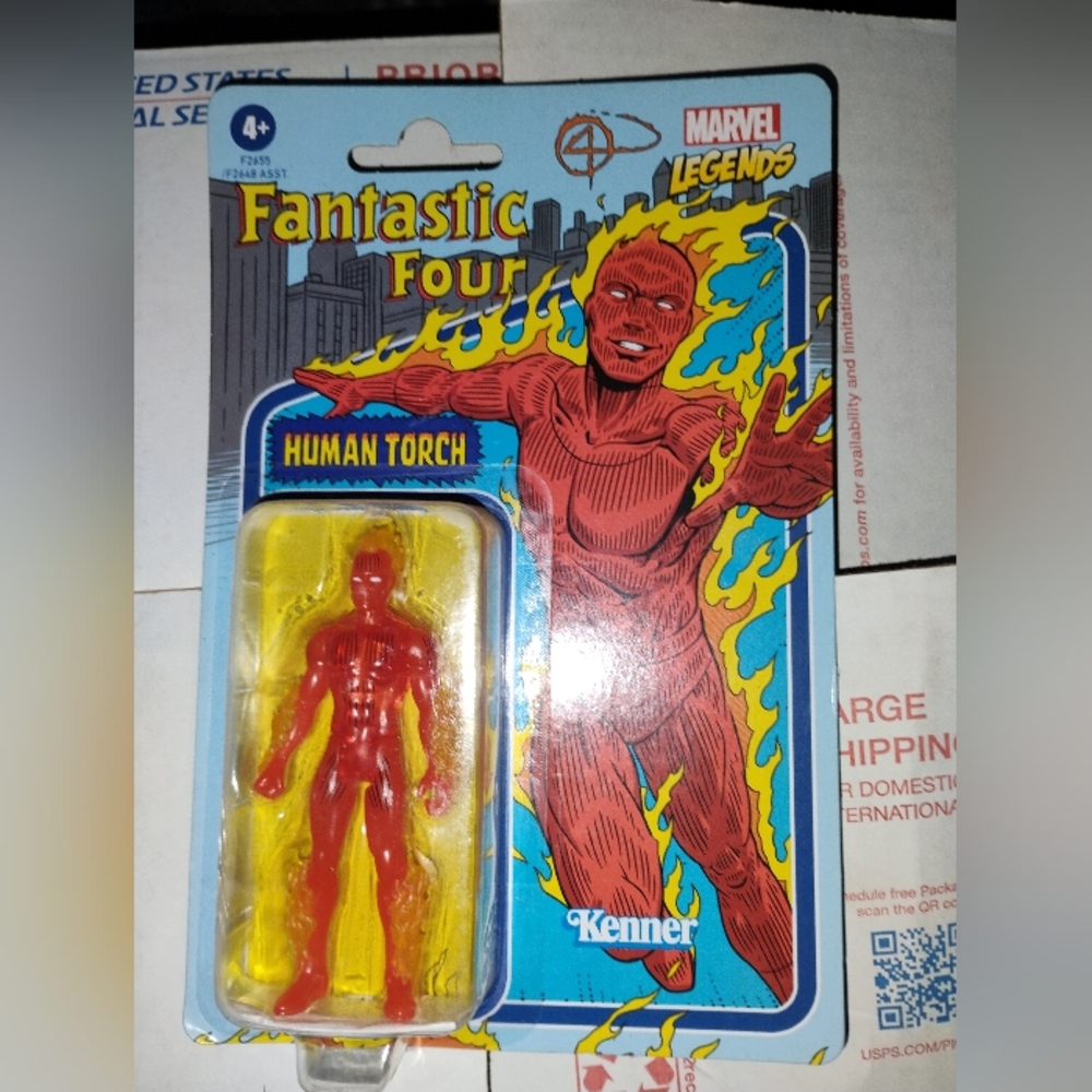 Kenner Marvel Legends Fantastic Four Human Torch